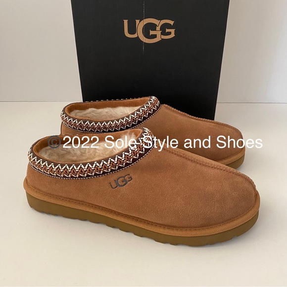 UGG Other - MEN’S UGG Tasman Slippers Chestnut 9